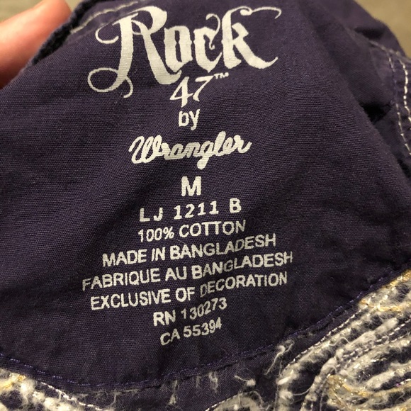 Rock 47 by wranglers button down - Picture 8 of 9